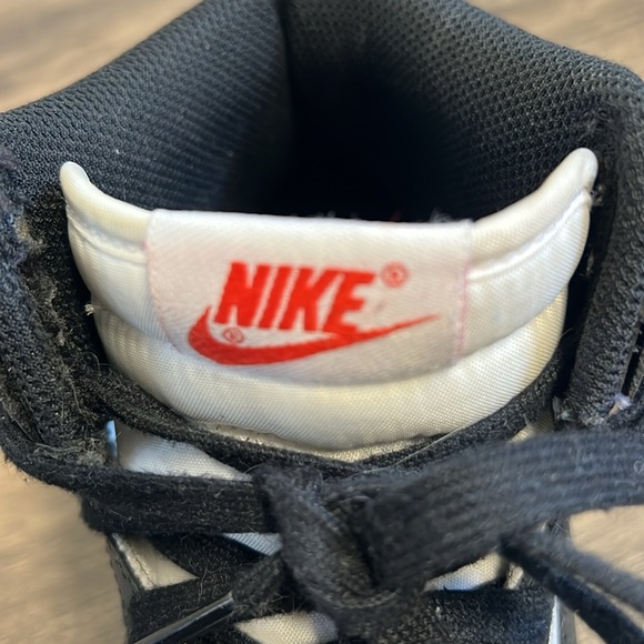 Nike Dunk High Black White Athletic Sneakers Logo High Top Unisex Basketball 7 - Picture 11 of 11
